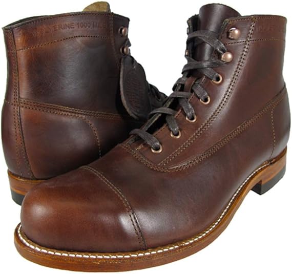 Amazon.co.jp: Wolverine W05292 Rockford 1,000 Miles Rockford Black 