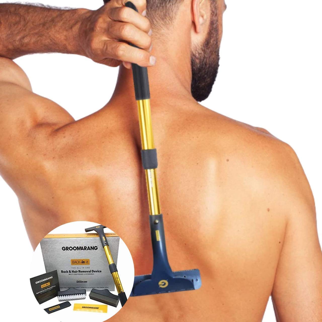 Buy Back Shaver GROOMARANG Back Hair Remover for Men The Worlds First