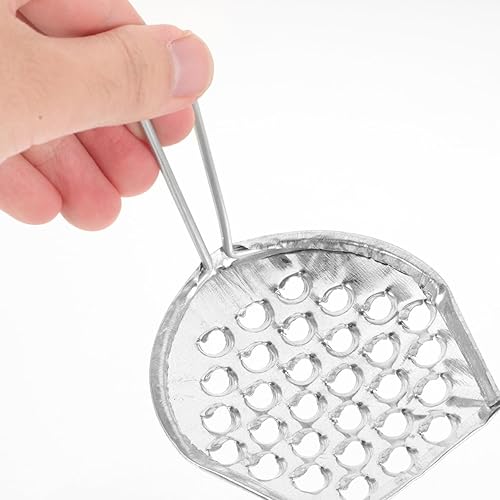 Miniatura 8 de Zerodeko Espátula de acero inoxidable, raspador de acero inoxidable, utensilios de cocina, ahorro de espacio, jalea de frijoles de acero inoxidable,