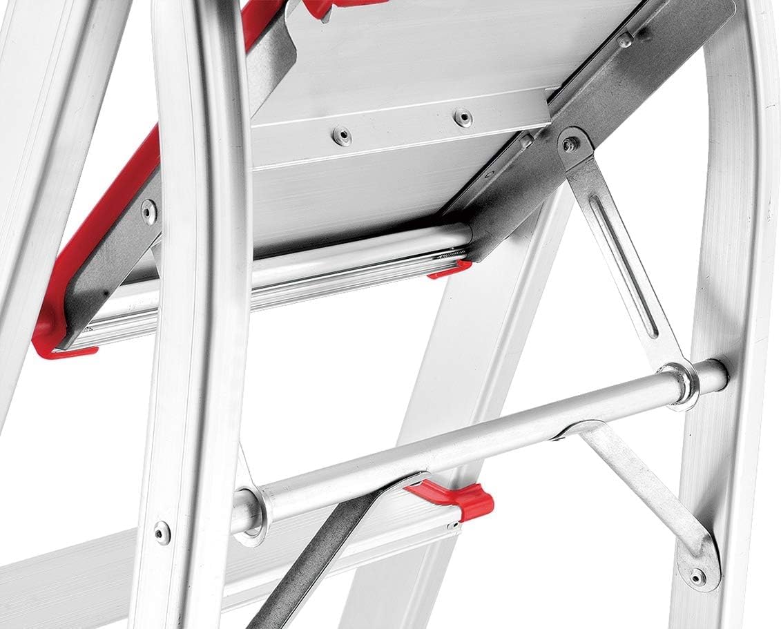 Scala Scaletta uso Domestico in Alluminio portata 150 kg (6 GRADINI)