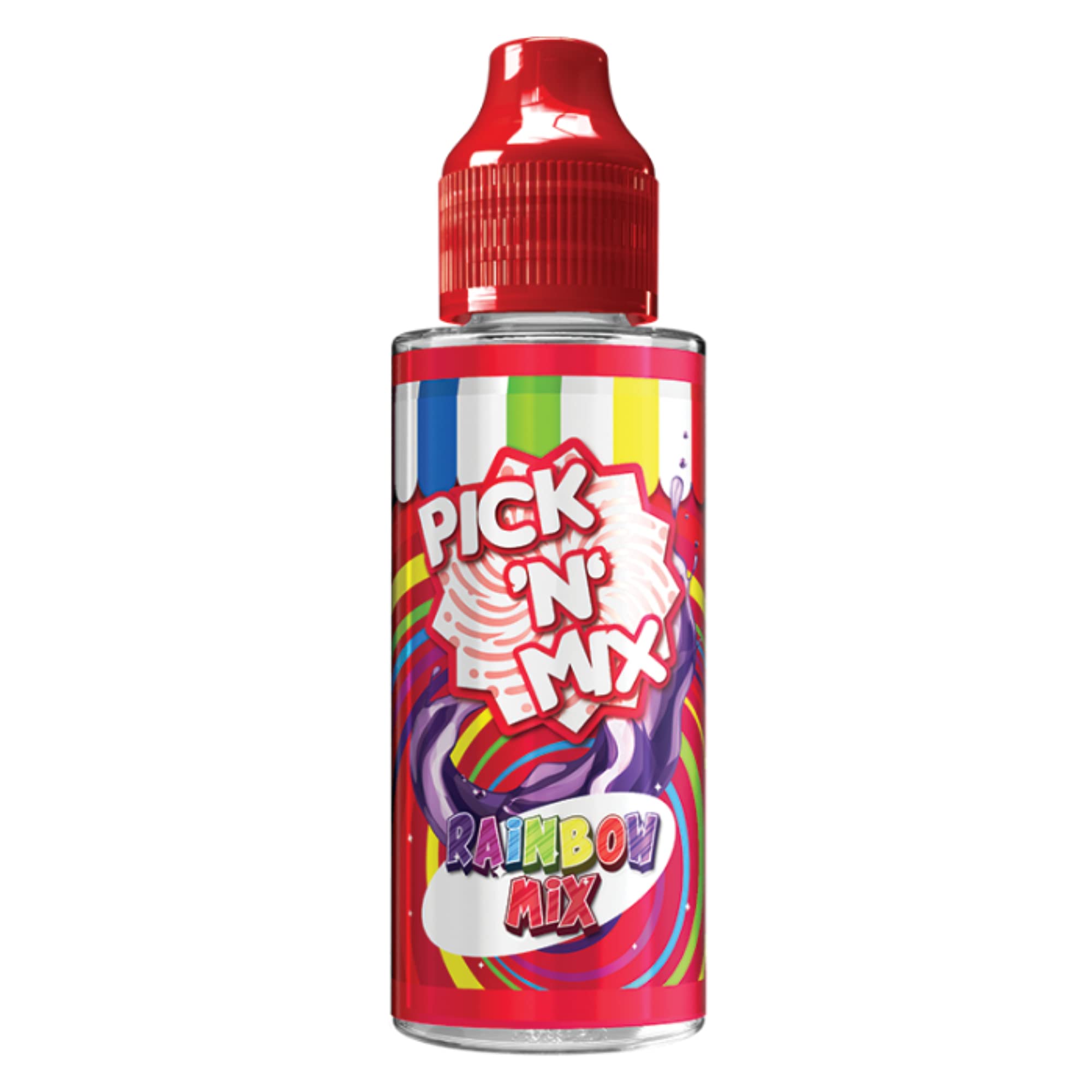 Pick N Mix E Liquid Premium Vape Juice 100ml Shortfill 0mg No Nicotine 70vg 30pg Eliquid compatible with Royal Vapery (Mix)