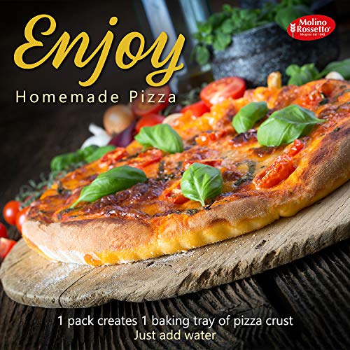Molino Rossetto Italian Pizza Dough Mix for Gourmet Homemade Pizza Crust 17.6oz (500g) - Pack of 4 - Thumbnail 4