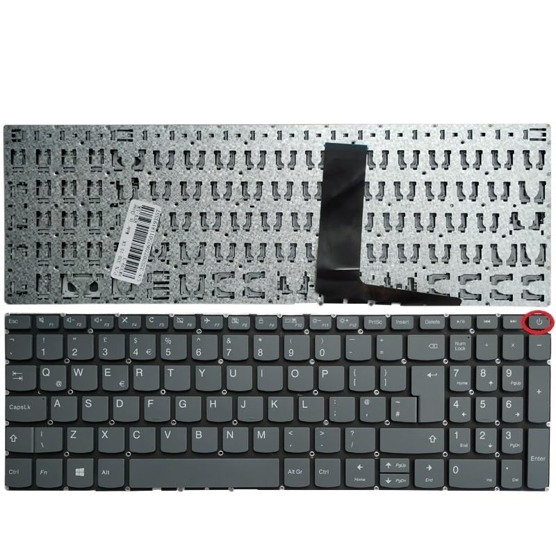 Clavier de rechange pour ordinateur Lenovo IdeaPad 330-15IGM non rétroéclairé