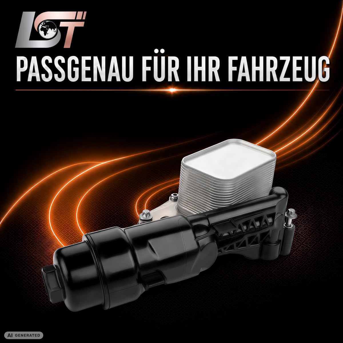LST Ölfiltergehäuse Dichtungen Ölfilter Deckel Wärmetauscher kompatibel mit BMW 2 Active Tourer F45 GT F46 i8 I12 I15 X1 F48 X2 F39 Mini F55 F56 Cabrio F57 Clubman F54 Countryman F60 1.2 1.5d 1.5 2.0