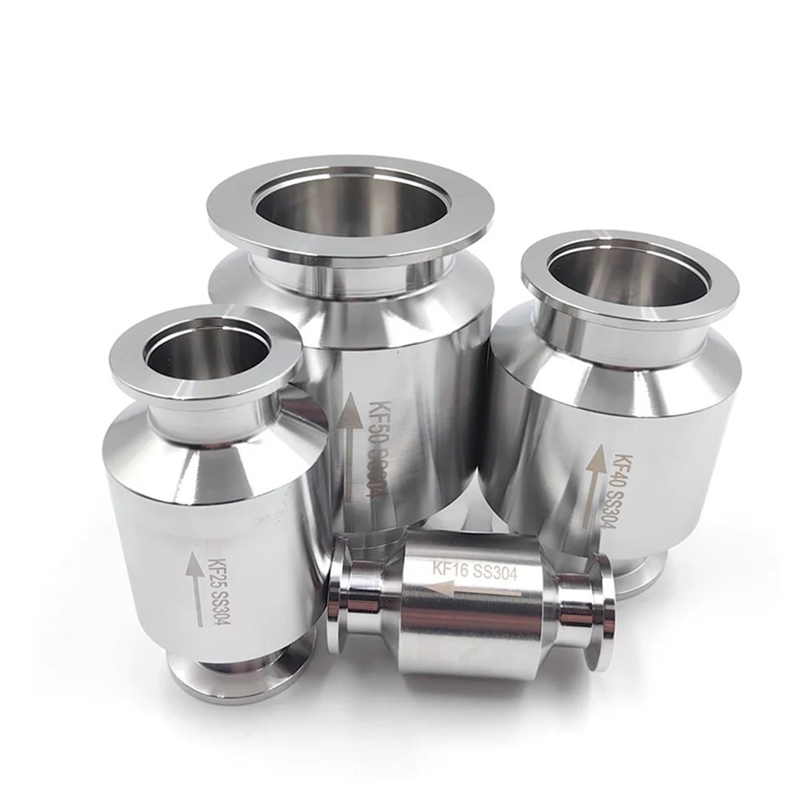 Clapet anti-retour KF16 inox 304 pour bloquer le reflux dans les conduits