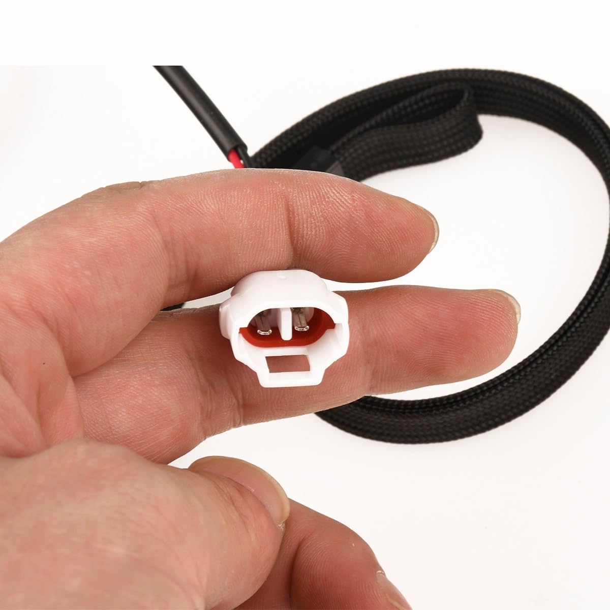 Pulsador arranque moto Tapa superior magnética con interruptor de emergencia para motocicleta, correa para la muñeca, para Mini Dirt Bike ATV bolsillo 2 tiempos(Black)