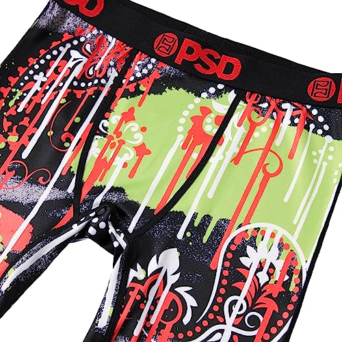 Image of PSD Boys Boxer Briefs - Paisley Drip, Comfortable Breathable Underwear for Boys, X-Large