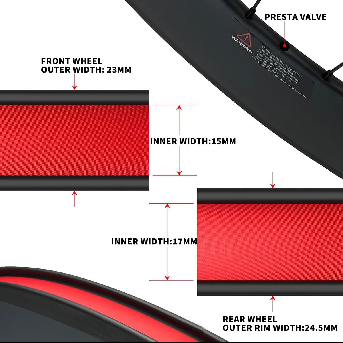 700C Carbon Fiber Fixed Gear zestaw kół rowerowych z szybkim zwalnianiem przednie i tylne koła 100/120mm koła 3/24H Piasty łożysk Racing Track zestaw kół 14G szprychy do 17T Single Speed
