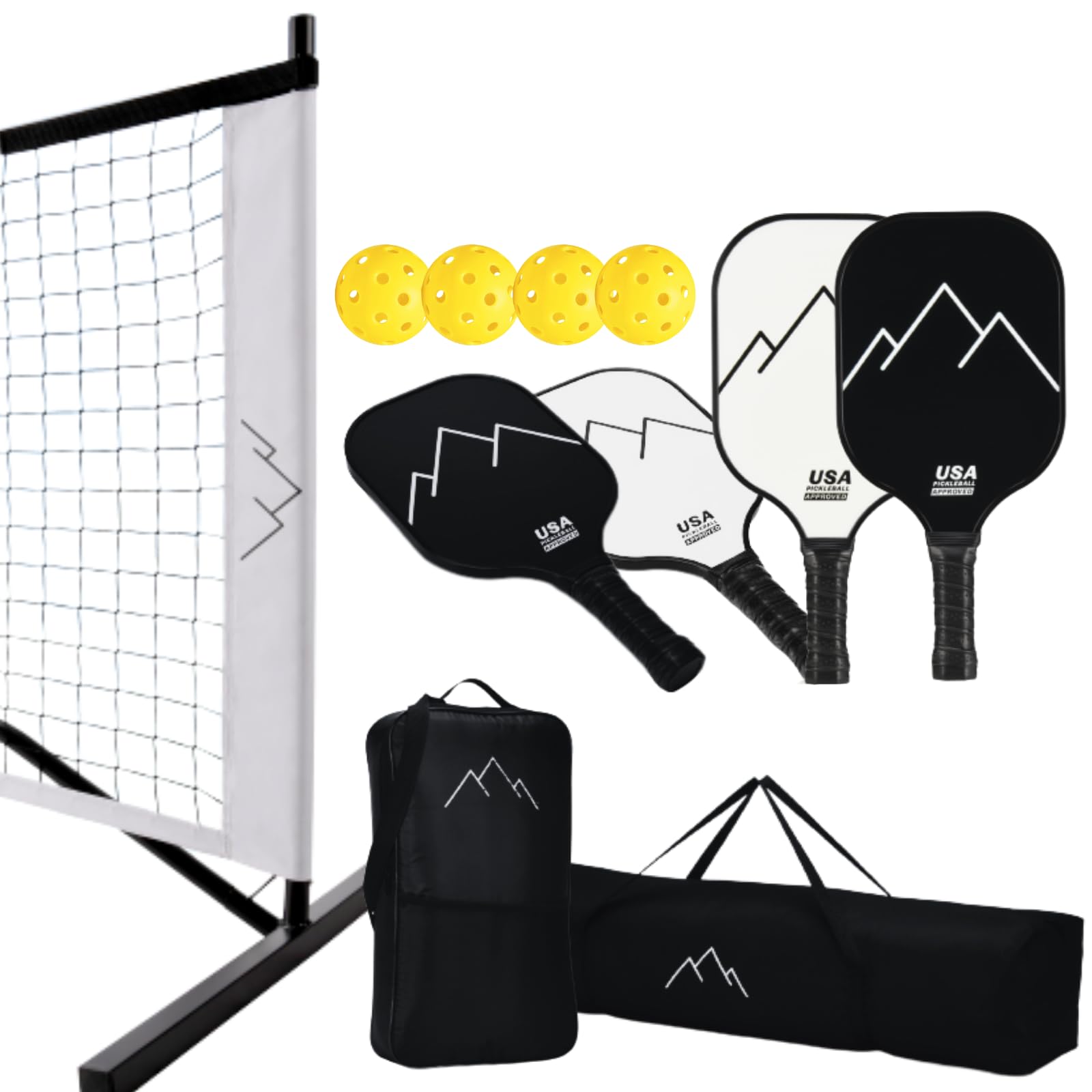 ピックルボール・ピクルスボールのネット(収納ケース付き)