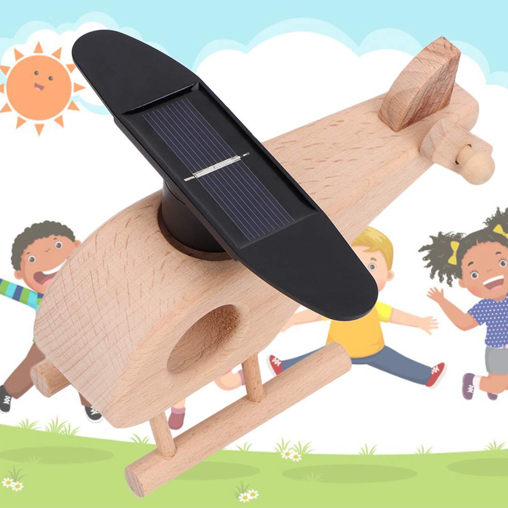 Wooden Helicopter Toy For 3 4 5 6 7+ Years Old Kids - Image 2