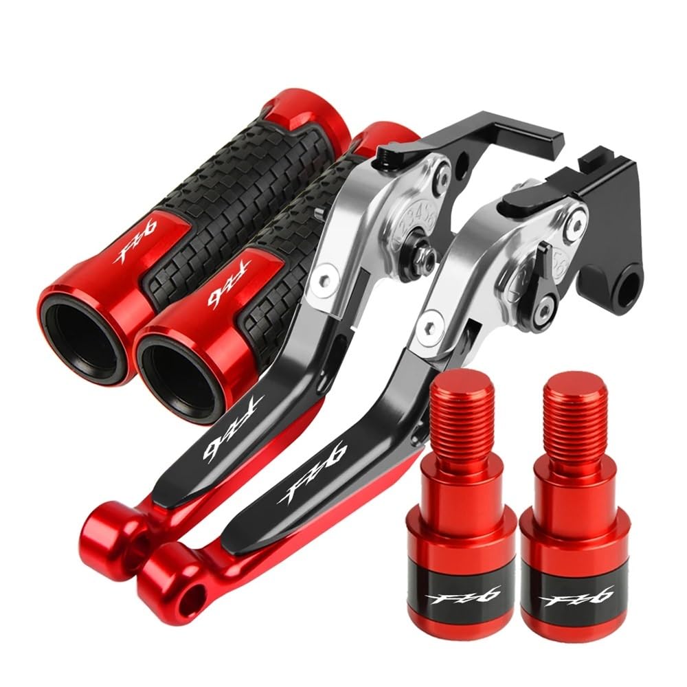 Leviers frein d'embrayage pour Yamaha FZ6R 2009-2017 poignées de guidon pour roadster et balades