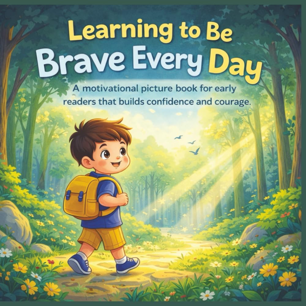 Learning to Be Brave Every Day: A motivational picture book for early readers that builds confidence and courage