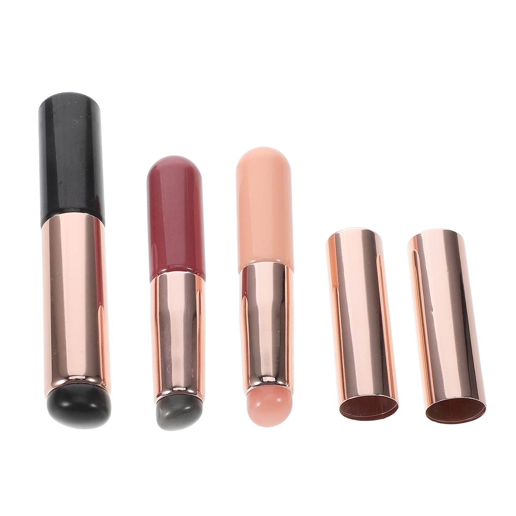 Healeved 12pezzi Pennello Per Unghie Per Tecniche Di Nail Art Applicatore Flessibile e Morbido Per Trucco e Unghie