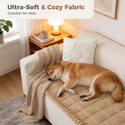Miniatura 3 de Fundas de sofá para perros, funda de sofá para mascotas lavable, fundas de sofá para sofá de cojines apto para mascotas, funda antideslizante para