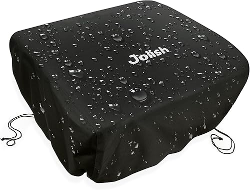 Joiish Cubierta impermeable para parrilla Blackstone de 22 pulgadas con capucha, cubierta de parrilla resistente 600D con revestimiento a prueba de