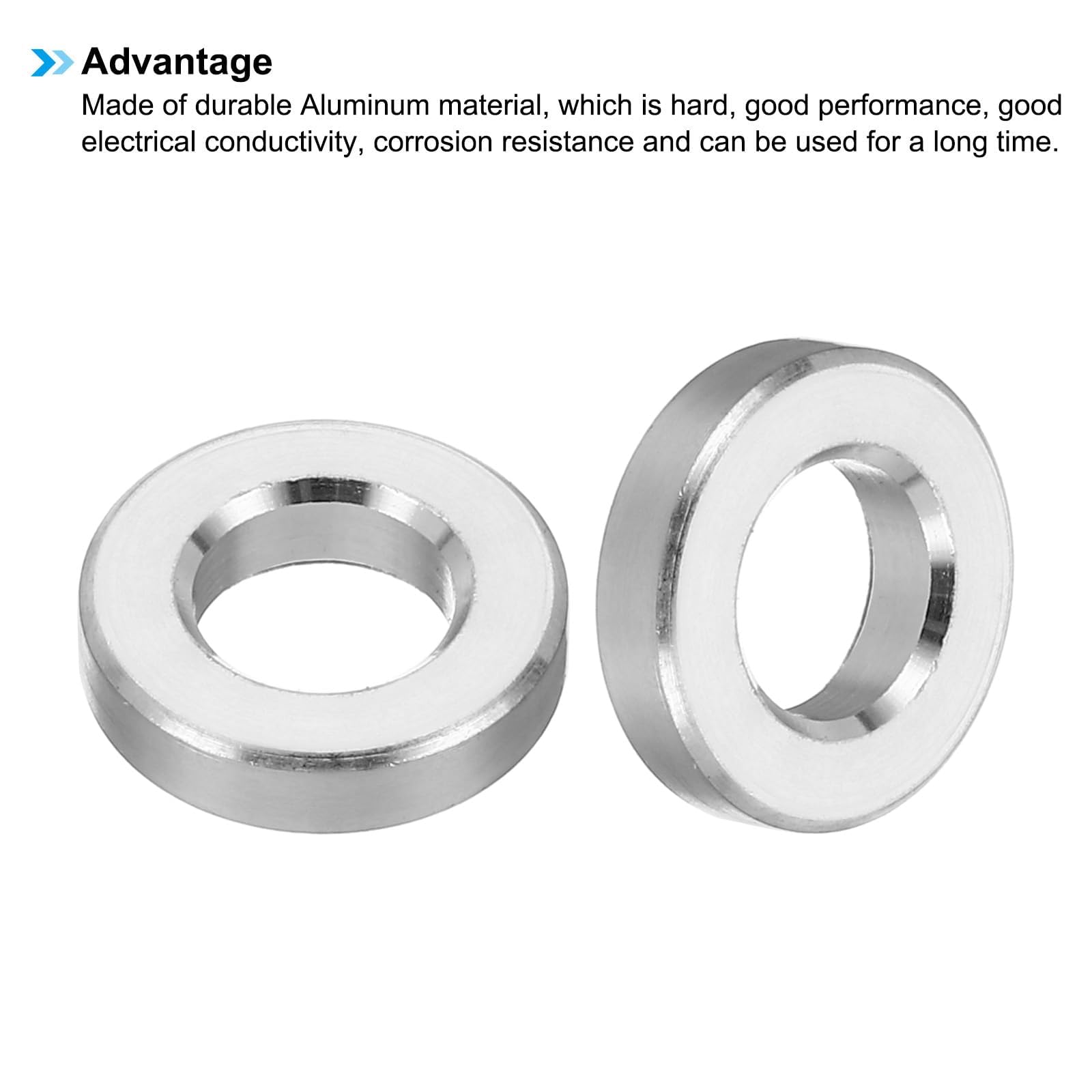 TA-VIGOR 5Pcs M8 Aluminum Spacer - Image 4