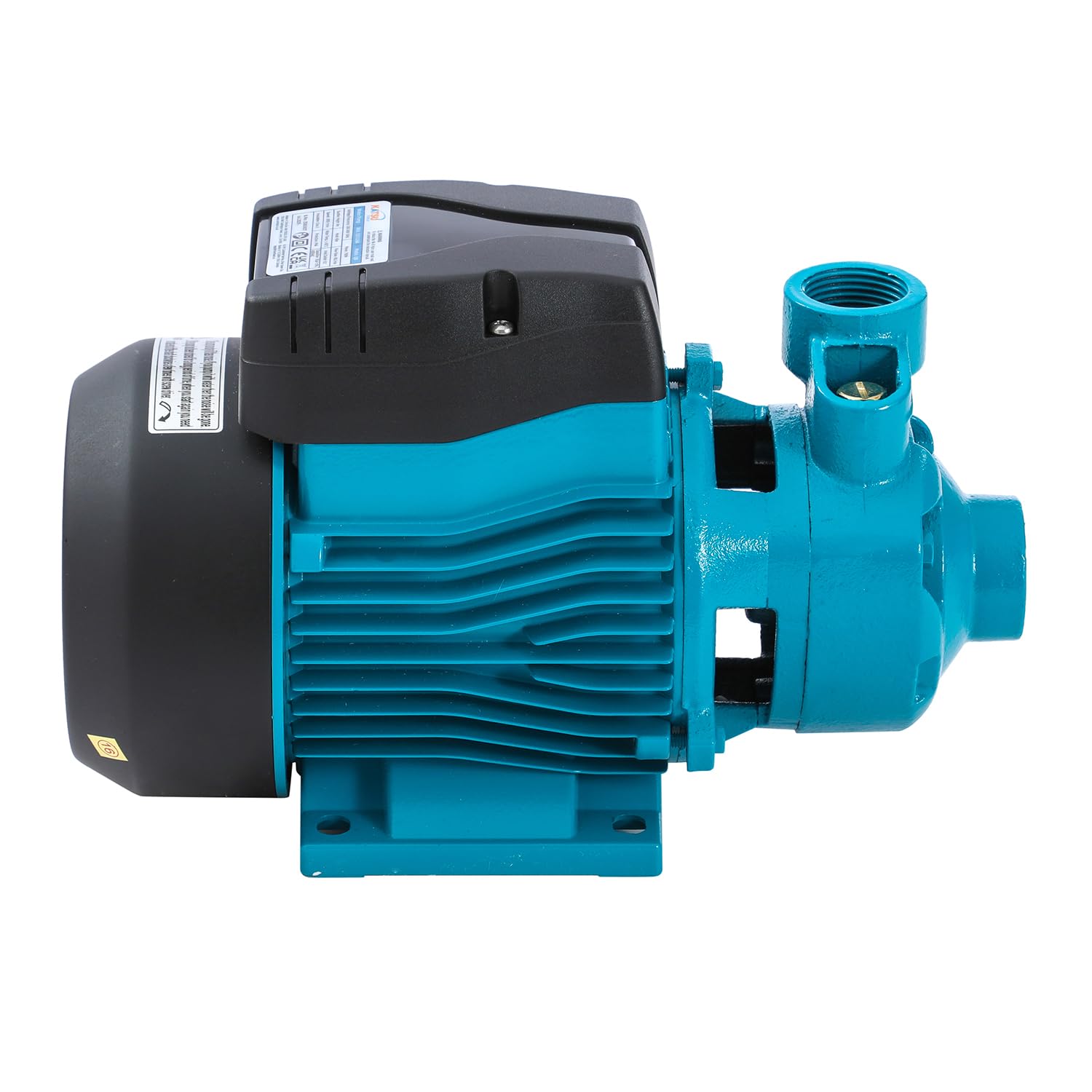 KATSU Elettropompa Periferica 1 HP 220V Pompa per Acqua Periferica Centrifuga Elettrica Industriale Per Acqua Pulita, per Giardini di Casa, Laghetti e Fattorie 151116