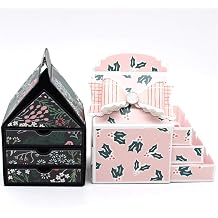 KSCRAFT Milk Carton Box with Drawers Metal Cutting Dies Stencils for DIY Scrapbooking/Photo Album Decorative Embossing DIY Paper Cards