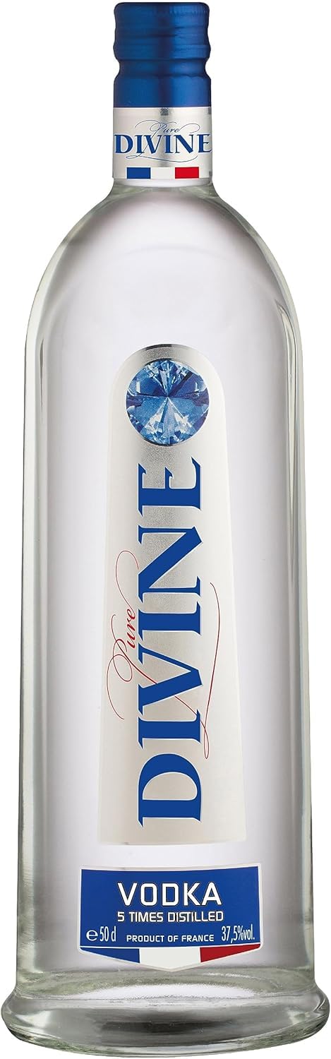 Pure Divine - Französischer Vodka aus den Nordvogesen - 37.5 Prozent Vol (1 x 0 5 l)