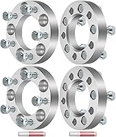 Vista 10 de ECCPP 4 espaciadores de rueda de 5 lengüetas de 0.197 x 4.500 in de 5 x 4.5 a 5 x 4.5 12 x 1.5 3.248 in 1 pulgada para Jeep para Compass 1995-2013