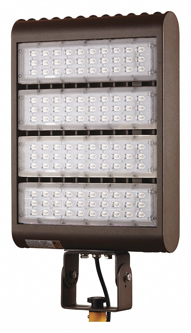 Temporary Job Site Light, 30000 lm, Brown Industrial