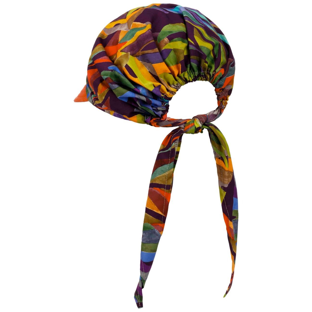 SOMBREROSHOP Vermadia Bandana con Visera Estampada Mujer Primavera Verano