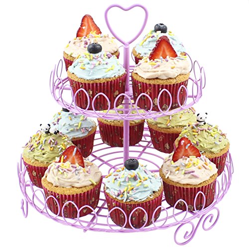 Princess Cupcake Stand. Princess Party Supplies 3 Tier Cupcake Stand