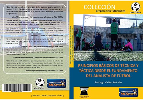 Portada de Principio Básicos de Técnica y Táctica desde el Fundamento del Análisis de Fútbol