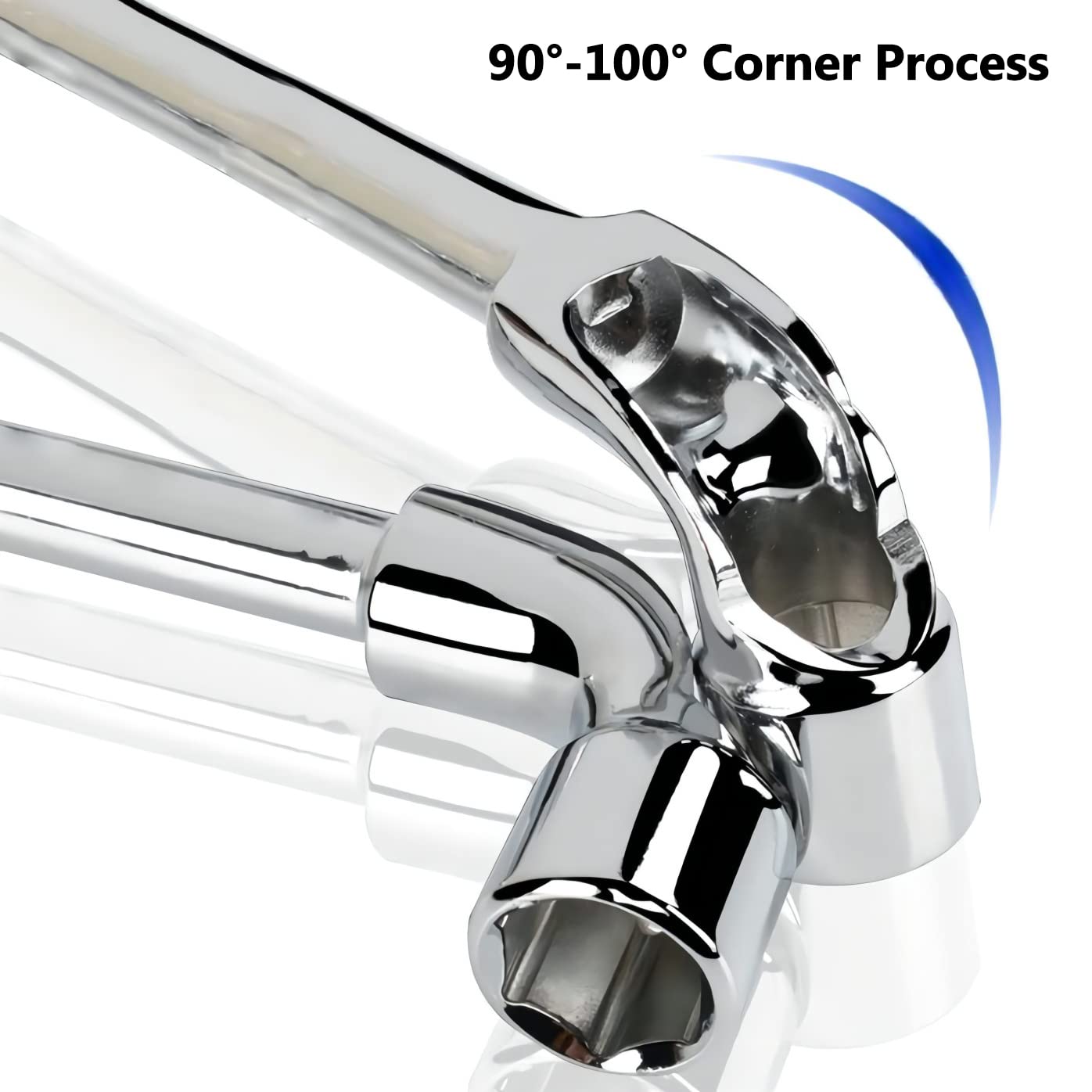 Aoktorkit 24mm L Shaped Angled Hex Socket Wrench,CRV Multifunction