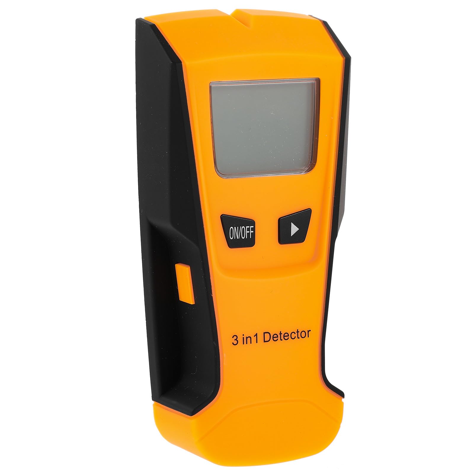 3-in-1 Wandmetalldetektor mit Analoganzeige und Alarmfunktion Orange