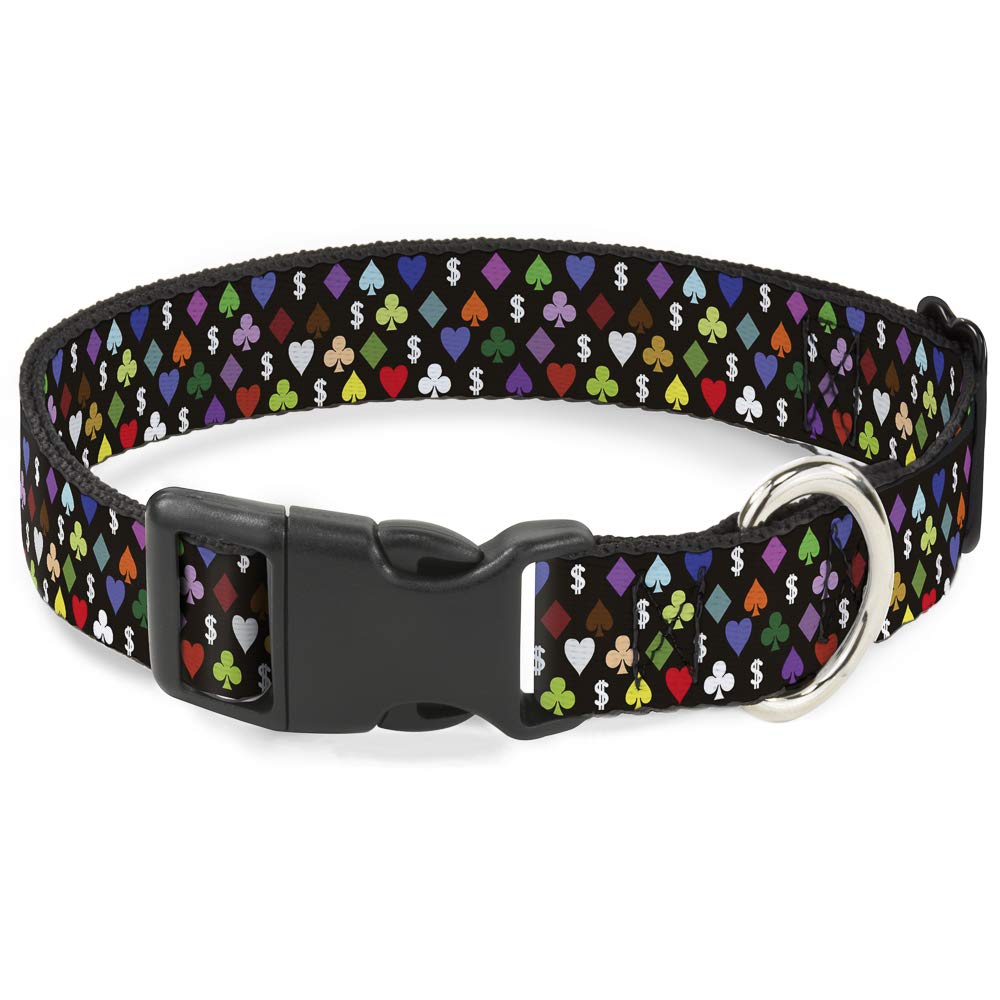 Pince à col plastique noir et multicolore 6-22,9 cm pour chemise étroite