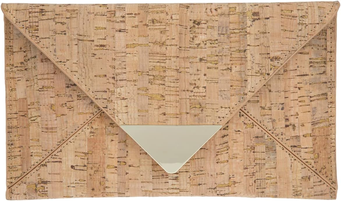 JNB Cork Envelope Flat Clutch