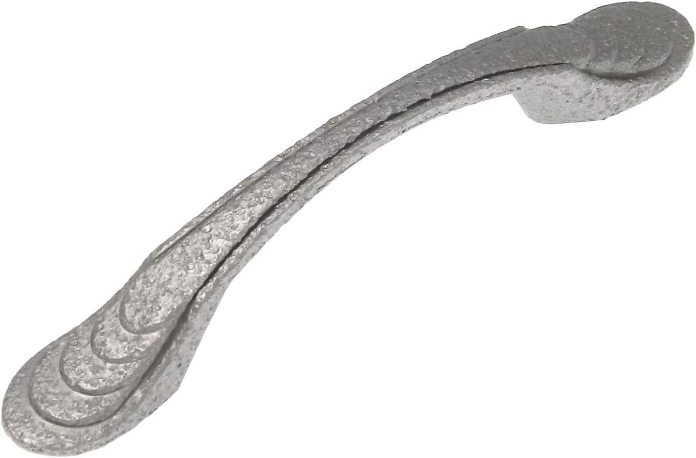 20 Pack of Ancient Treasures Rustic Hammered C033SAT Satin Chrome 3" cc Arch Pull
