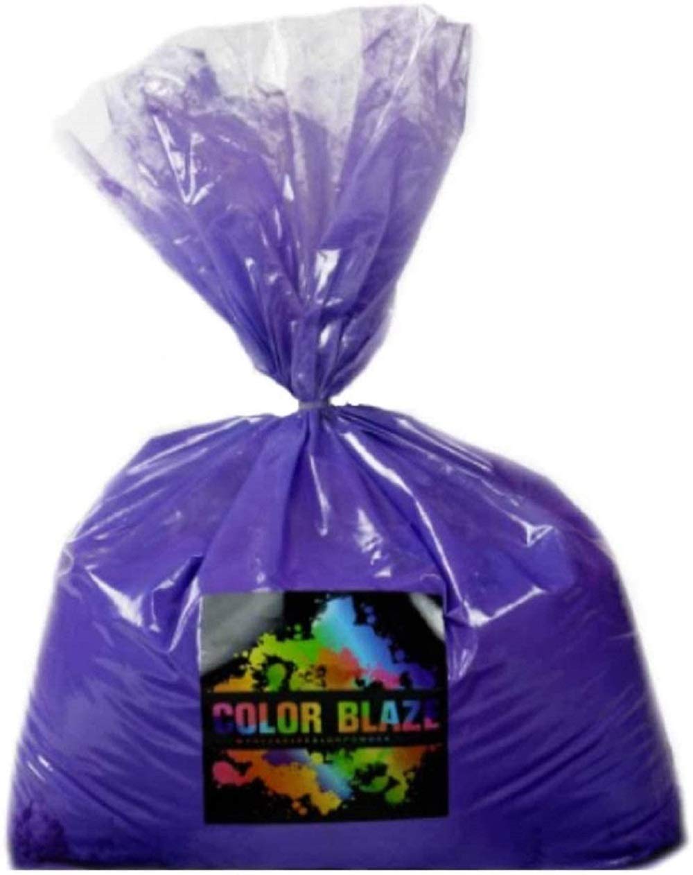 Color Blaze Powder Purple 25lbs -Ideal for Fun Run Events, Holi Events, Youth Group Wars and more! Blue, Orange, Red, Green, Pink, Yellow and Teal Available