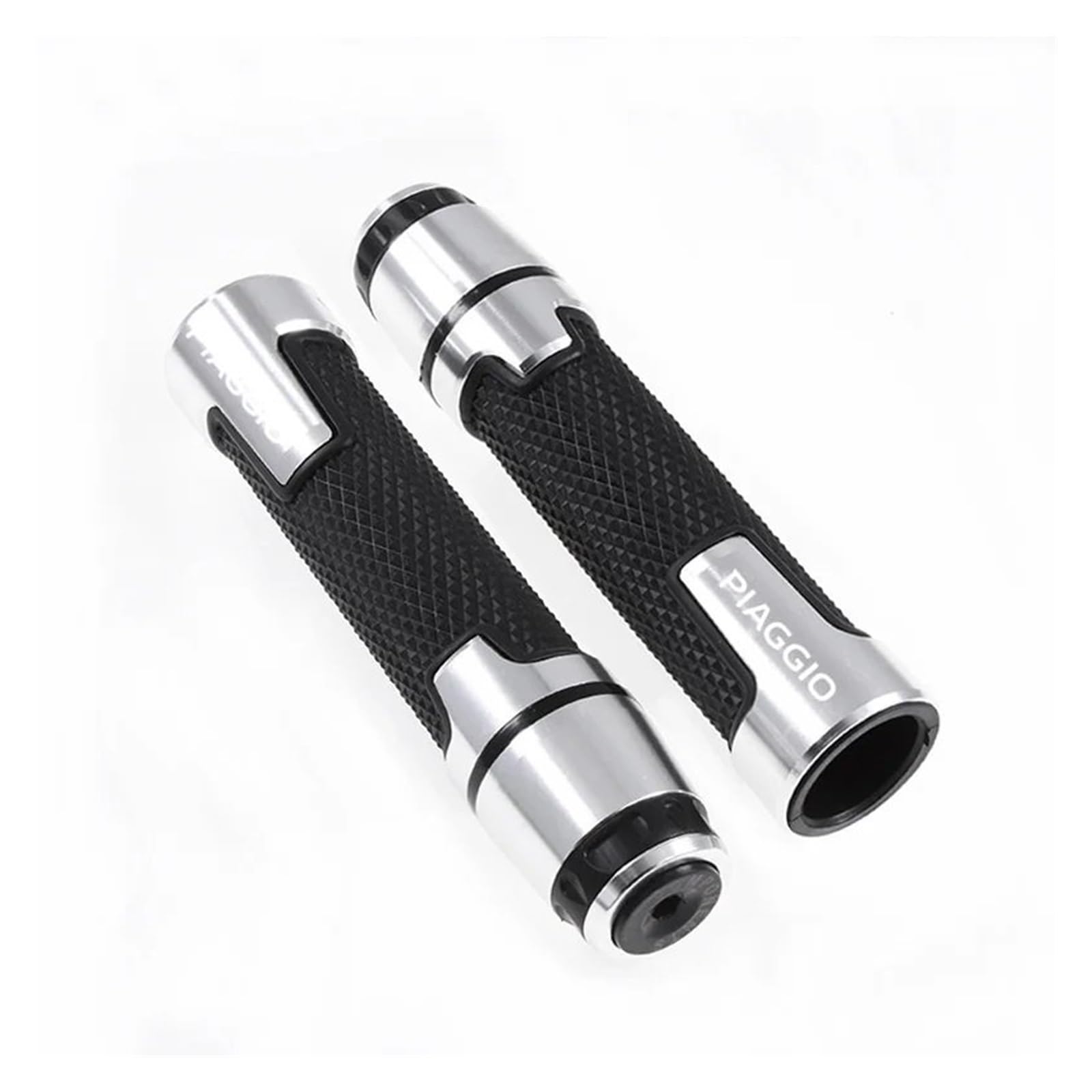 Manillar, puños, manijas y perillas de Motocicleta para Ve@&SPA Piaggio MP3 500 300 BYQ Fly Medley150 ZIP50 Liberty 150s 125 Motocicleta 7/8" 22mm Puños Tapas Manillar Mano(C)