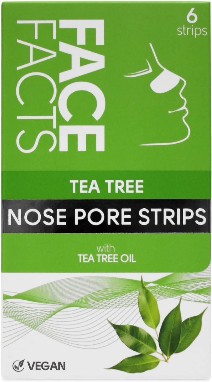 Nose Pore Deep Cleansing Tea Tree Strip 1 x 6