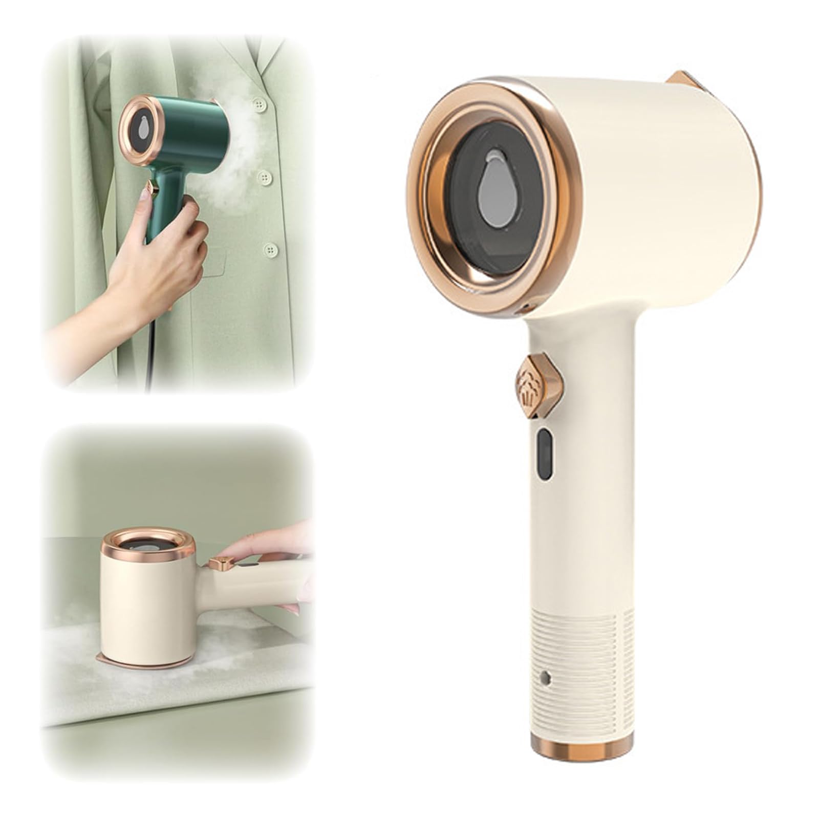 Défroisseur Vapeur Portable avec Réservoir Visuel et Brouillard en Un Clic