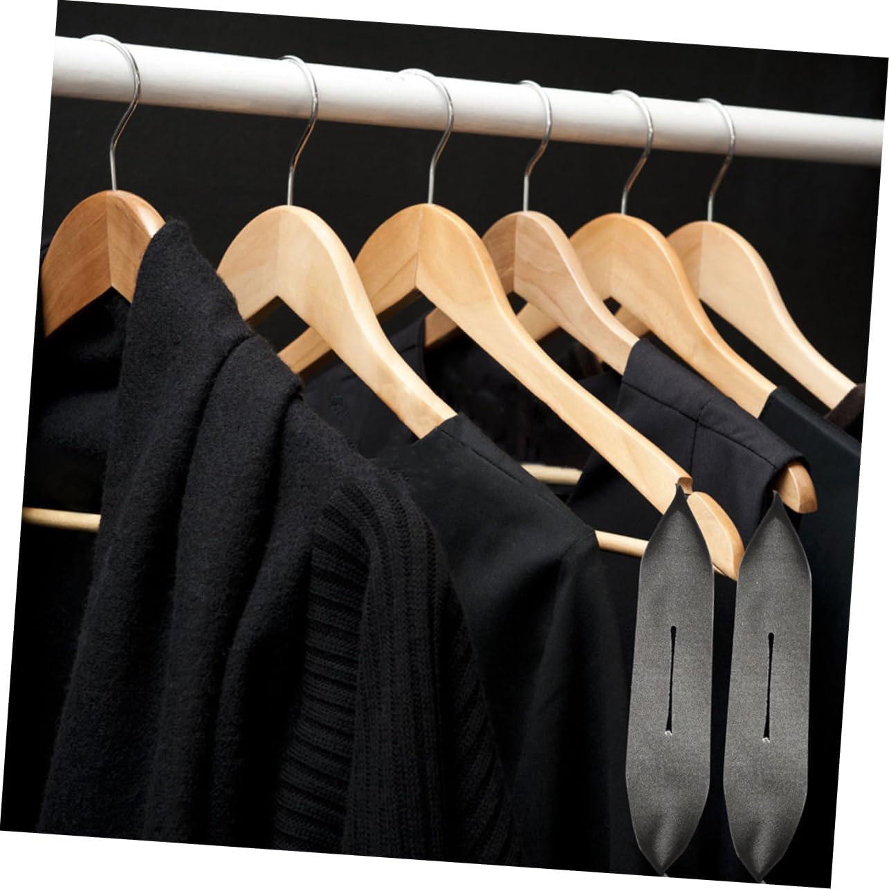 60pcs Non Slip Foam Hanger Covers Scratch Resistant Sponge Protectors for Clothes Versatile Hanger Grips for Home Store and Laundry Use No Trace Design