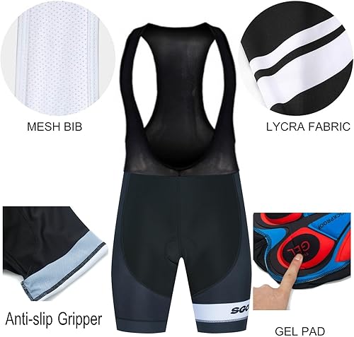 Miniatura 2 de Pantalones cortos de ciclismo con corte láser para hombre, mallas acolchadas 5D para ciclismo, Italia, banda eléctrica, pantalones de bicicleta