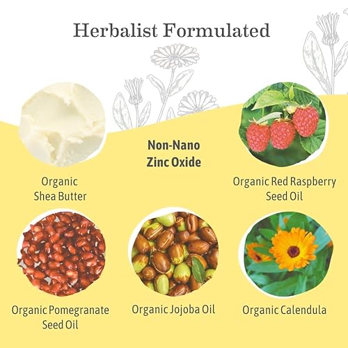 Miniatura 3 de Loción protectora solar mineral Uber-Sensitive SPF 40 para niños de Earth Mama