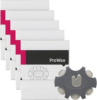 (30 Pcs)Wax Guard Filter for Oticon Prowax Hearing Aid Supplies, Oticon Prowax Hearing Aids Replacement Parts Cleaning Kit Accessories, Suitable any Brand Power Receiver Mold Speaker 100,105dB(5 Pack)