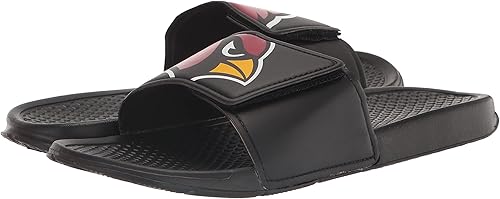 Miniatura 105 de FOCO mens NFL Team Cropped Big Logo Shower Sport Slide Flip Flop Sandals