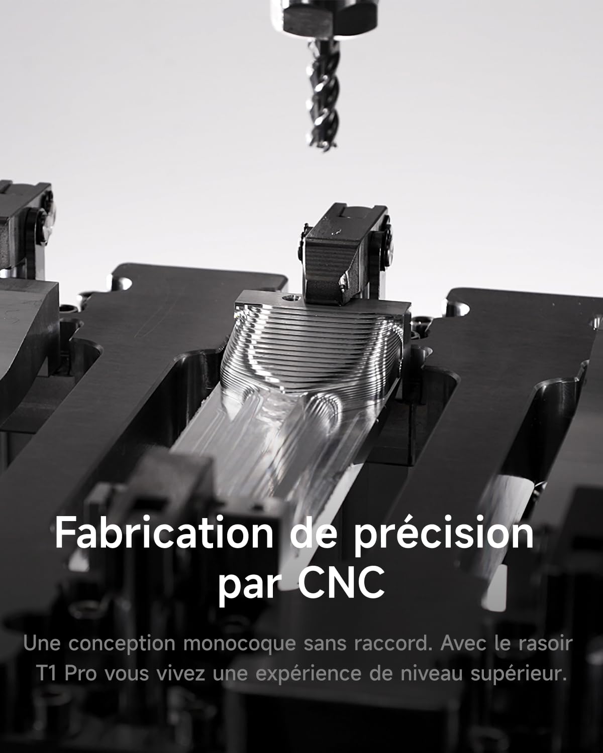 Laifen T1 Pro Rasoir Électrique, Tondeuse à Barbe, 12k Coupes/min, Argent | Moteurs Linéaires 12 000 Coupes/Min, Lame 0,055mm, 3 Tondeuses pour Poils Longs, Batterie 120min, Étanchéité IPX7.