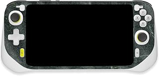 MightySkins Glossy Glitter Skin Compatible with Logitech G Cloud Gaming Handheld - Green Marble | Protective, Durable High-Gloss Glitter Finish | Easy to Apply | Made in The USA