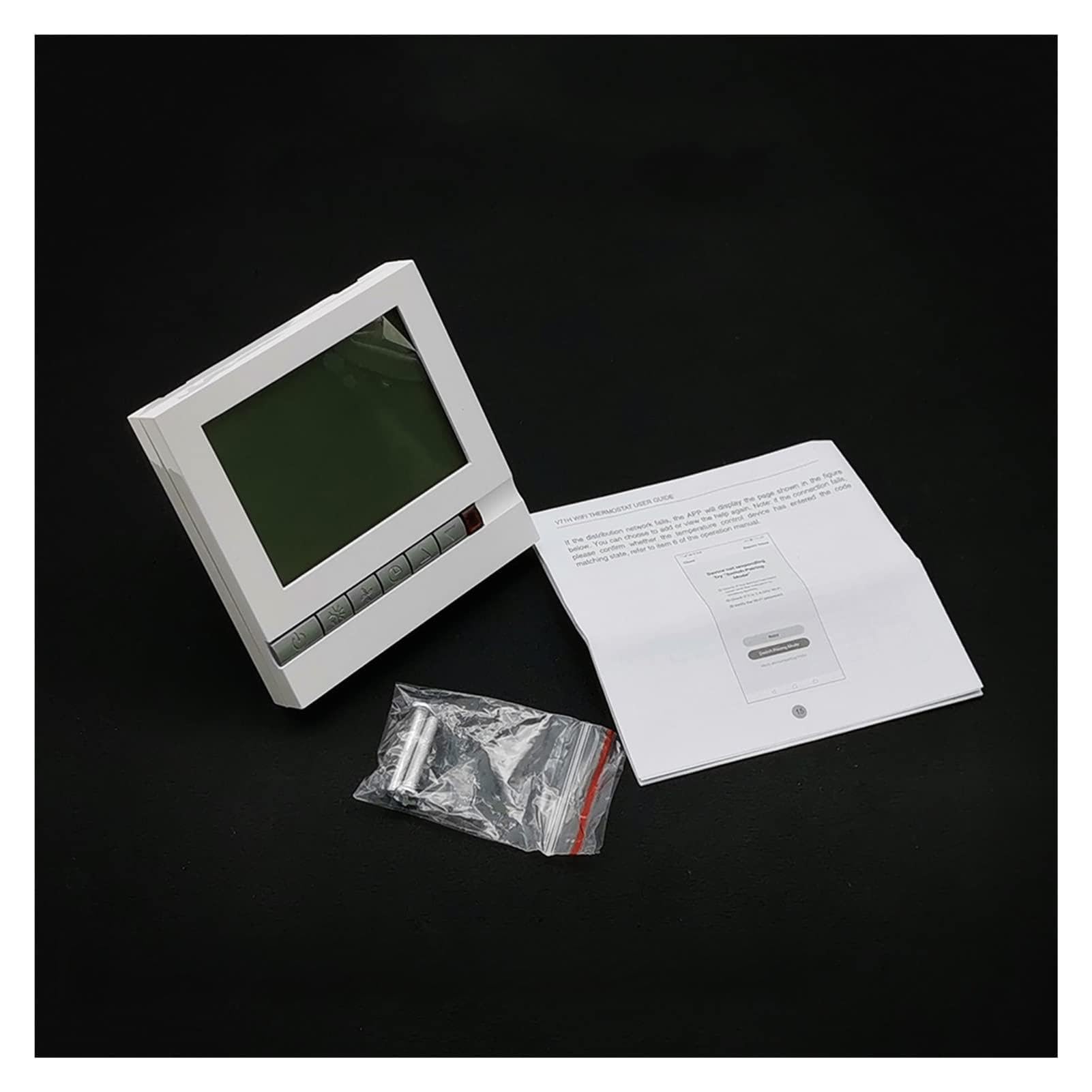 Cyfrowy higrometr termometr wewnętrzny Tuya WiFi Smart Thermostat, Elektryczna Ogrzewanie podłogowe Ogrzewanie Wody/Gaz Pilot Pilot Z wyświetlaczem LCD(3A Wifi -GA Water)