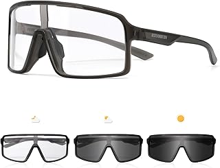 Sponsored You’re seeing this ad based on the product’s relevance to your search query.Learn more about this advertisement RTUOHUIN Cycling Glasses, Self-tinting for Men and Women, Photochromic Sports Sunglasses, UV400 Protection, Clear Road Bike Glasses, TR90 Frame, Fast Cycling for Cycling, Running, Outdoor Sports