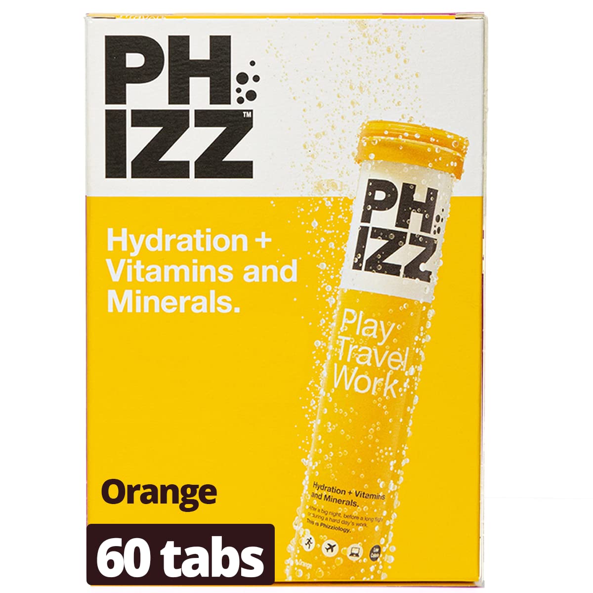Phizz Electrolytes Multivitamin Hydration Tablets 18 Vitamins