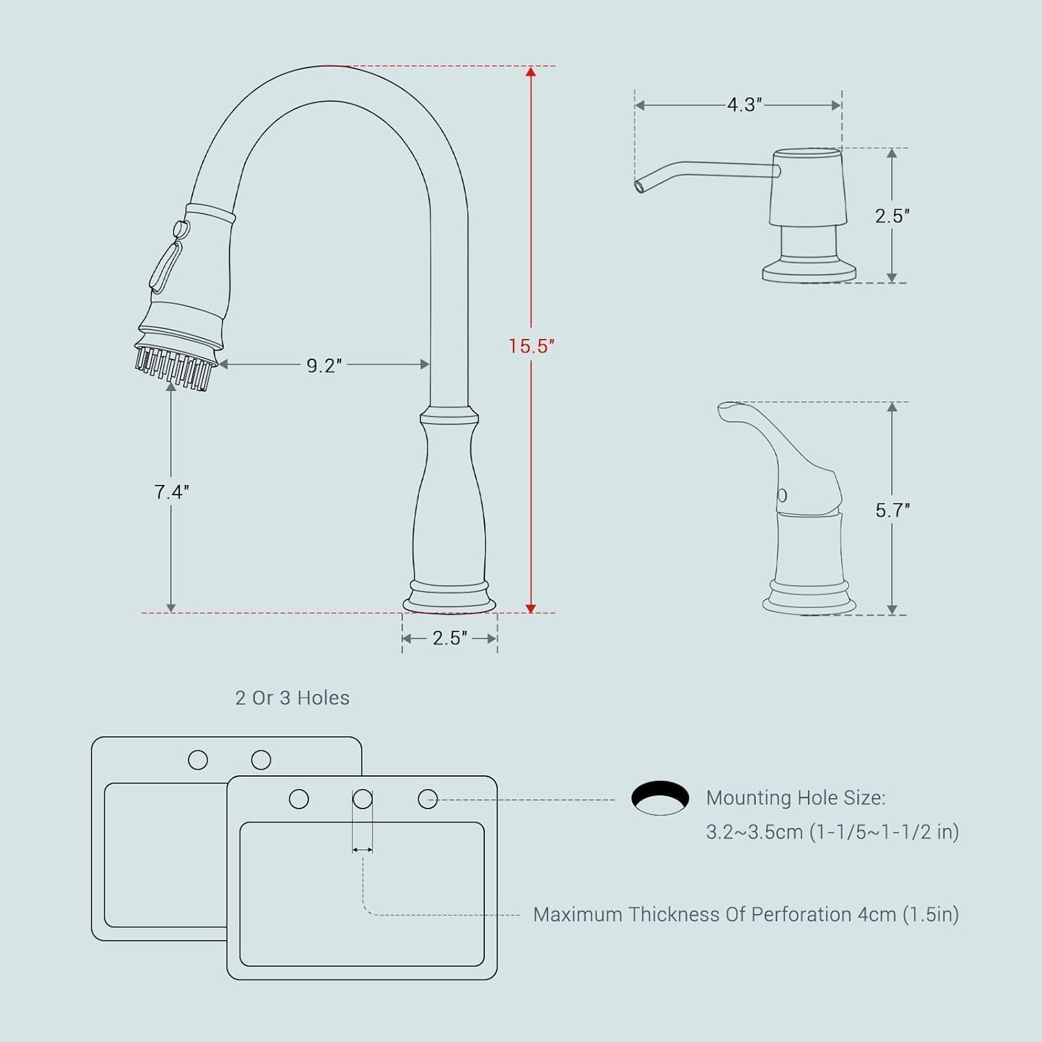APPASO APS211ORB-New Drip-Free Ceramic Cartridge