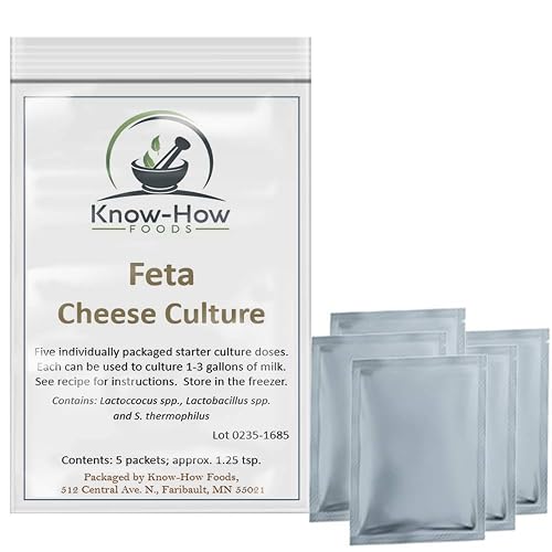 Feta Cheese Culture 5-pack