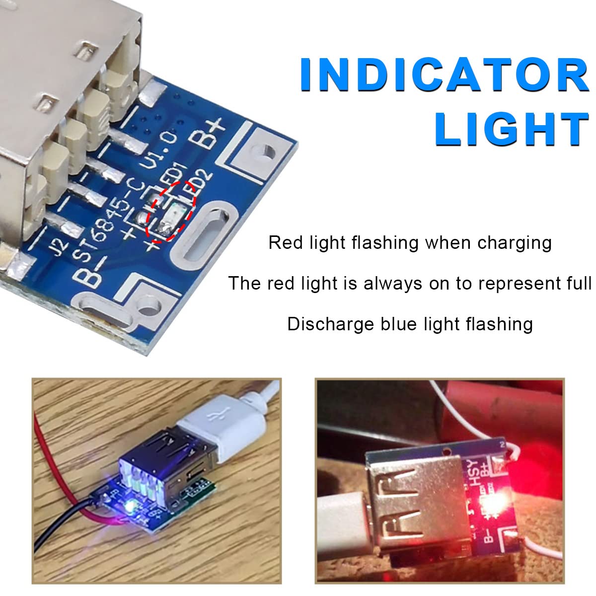 手作り 準備中 さらにパワーアップ Amazon.co.jp: DAOKAI 10Pcs 5Vステップアップボードリチウム電池充電